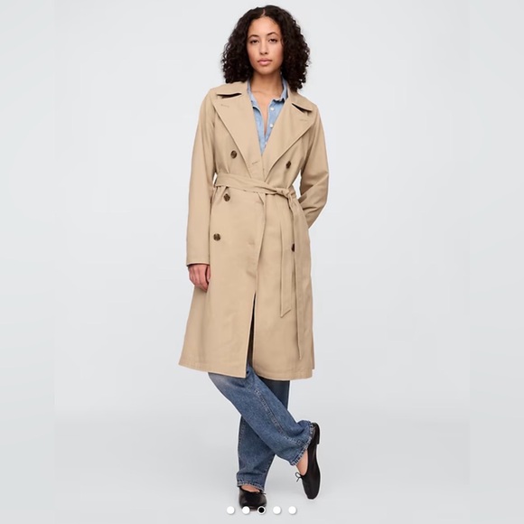 GAP Jackets & Blazers - GAP Women's Classic Beige Trench Coat